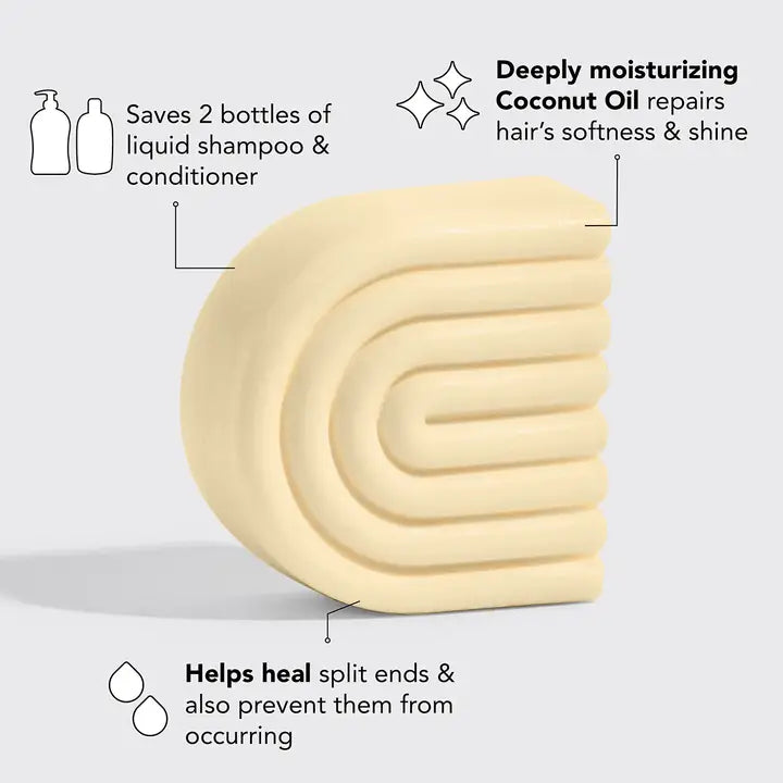 Kitsch Deep-Moisturizing Coconut Oil Conditioner Bar