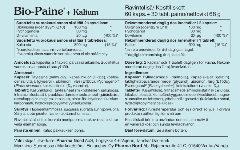 Bio-Paine+Kalium