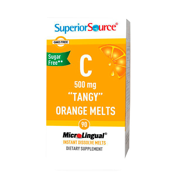 C 500mg Tangy Orange Melts 90tbl.