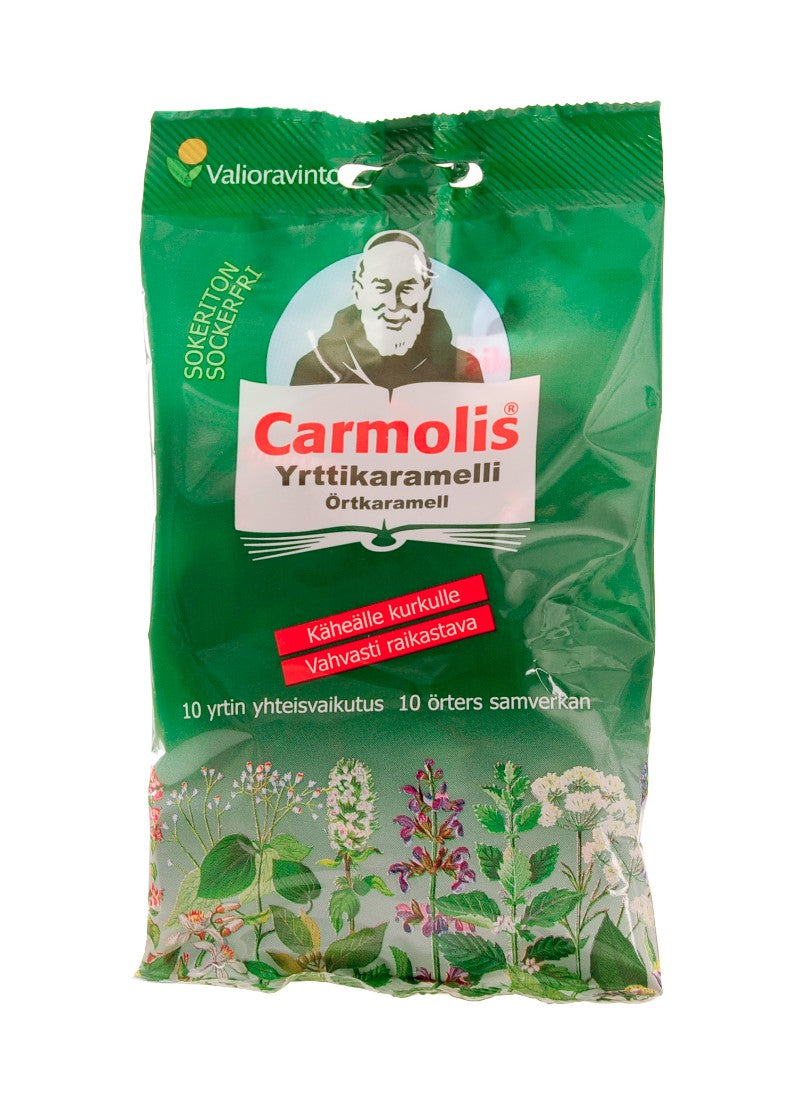 Carmolis Karamelli Sokeriton 75g