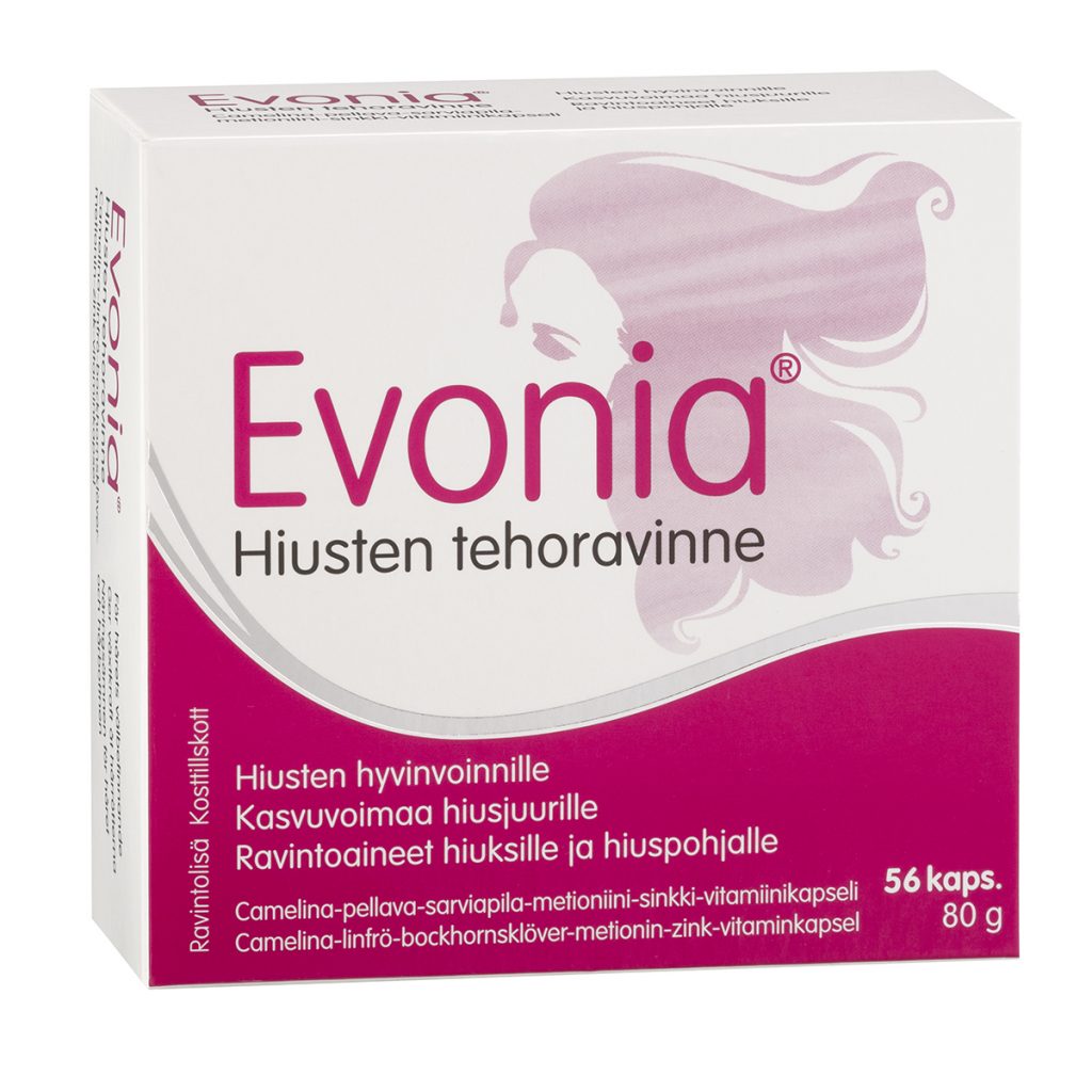 Evonia Hiusten Tehoravinne 56 kaps