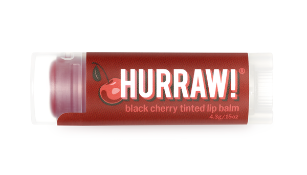 HURRAW! Läppbalsam Black Cherry