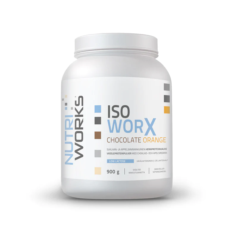 Iso Worx Low Lactose Chocolate Orange 900g