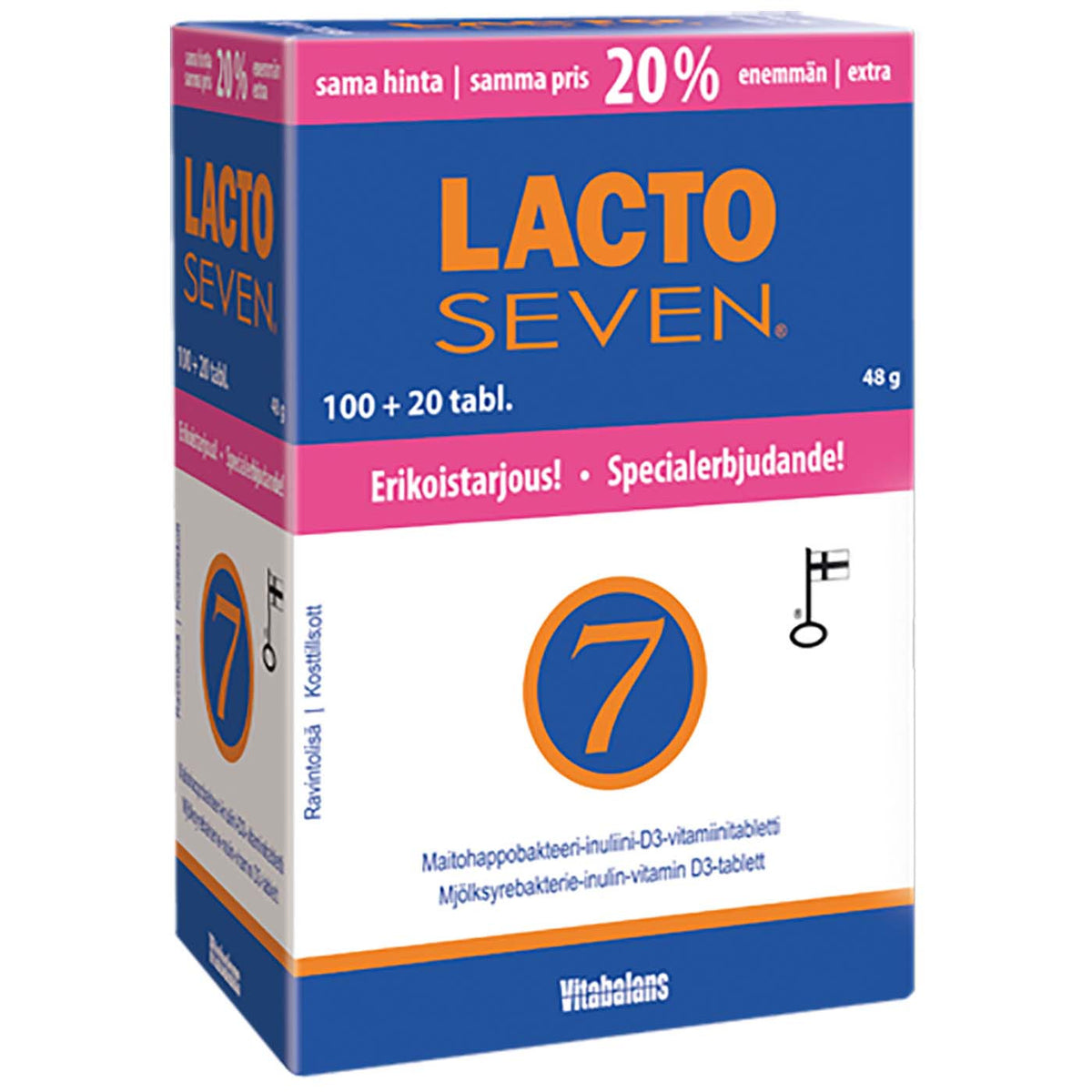 Lacto Seven 100+20 tabl.