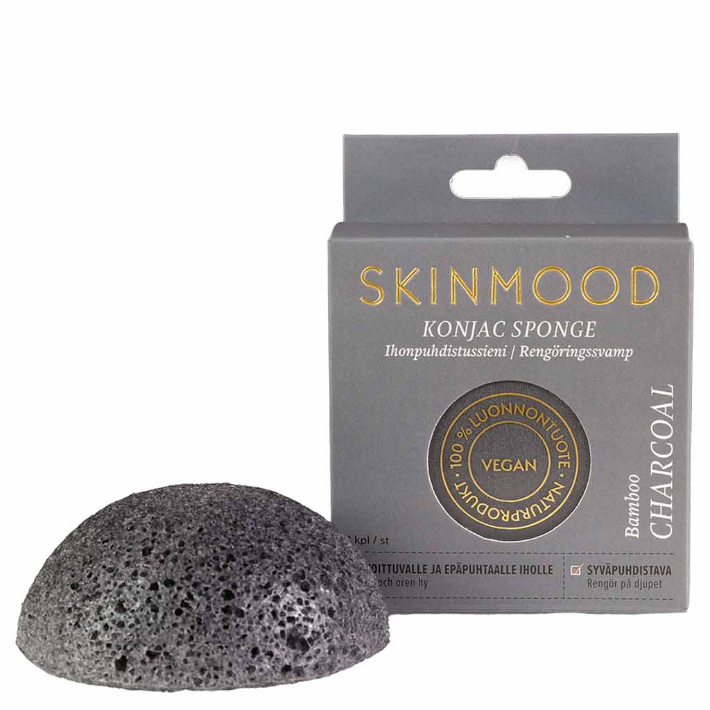 Magical Konjac Sponge Bamboo Charcoal