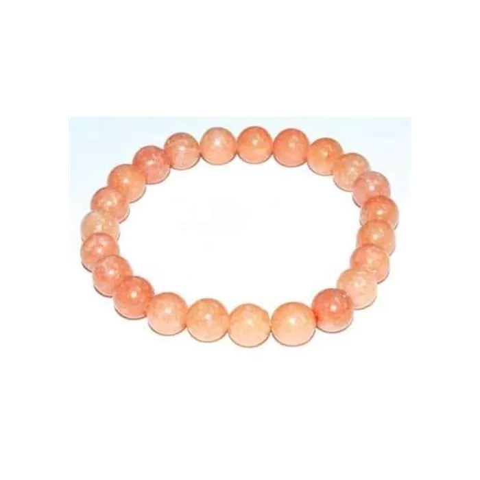 Armband Peach kalcite 8mm