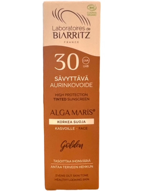 Sävyttävä aurinkovoide SPF30 golden 50ml