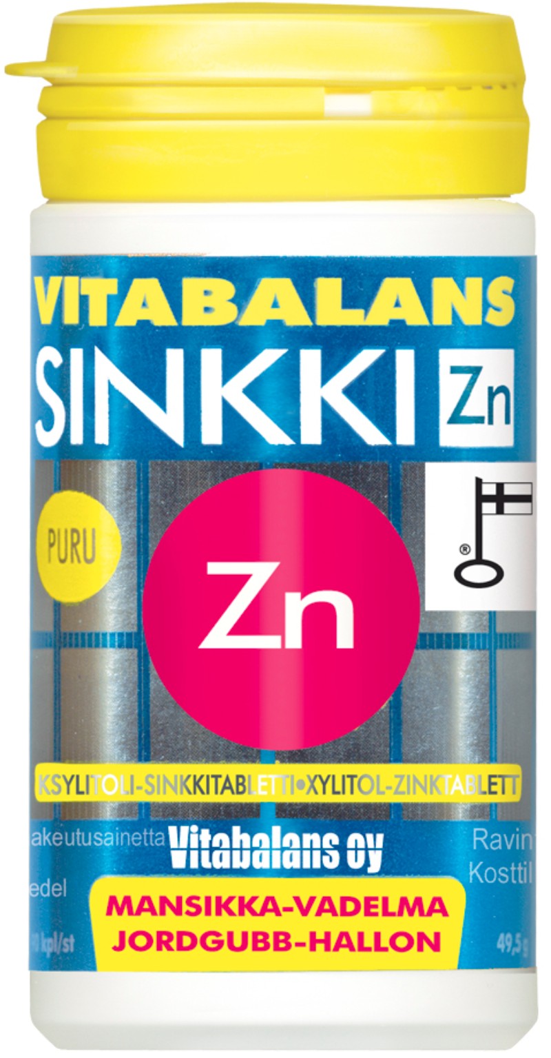 Vitabalans Sinkki Zn 90 tabl