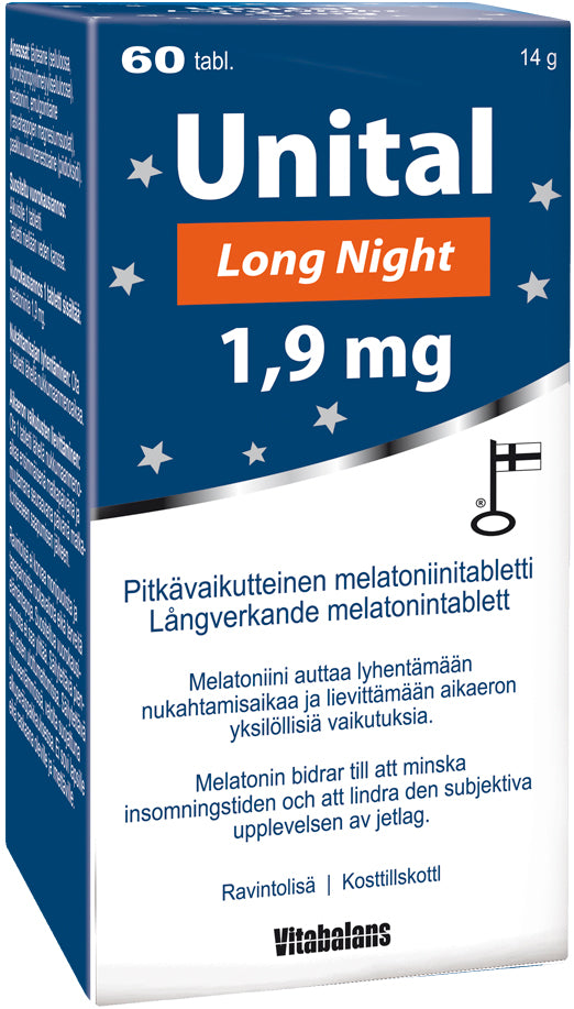 UNITAL Long Night 1,9mg 60tbl