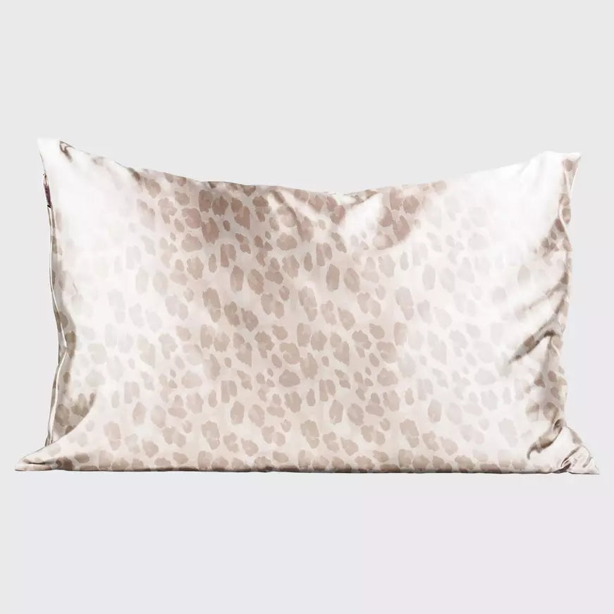 Kitsch The Satin Pillowcase - Leopard