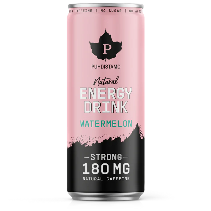 Natural Energy Drink Strong, Watermelon 330ml